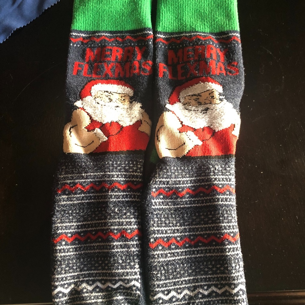 Merry Flexmas Socks